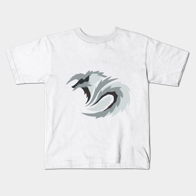 New Moon's Lightning - Stygian Zinogre Kids T-Shirt by kinokashi